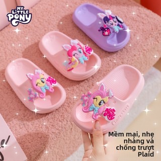 Dép My Little Pony cho bé gái - Dép hoạt hình mềm nhẹ chống trượt đi trong nhà