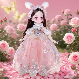 30CM Búp Bê BJD Mặt Anime Dễ Thương Có, Khớp Linh Hoạt,chúa Tự Do Thay đồ, Quà Sinh Nhật Cho Bé Gái
