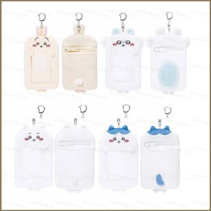 HK1 Dễ Thương Chiikawa Sang Trọng Hộp Đựng Thẻ Quà Tặng Cho Bé Gái Thẻ ID Thẻ Xe Buýt Thẻ Học Sinh Bao Túi Mặt Dây Chuyền Hachiware Usagi KH1