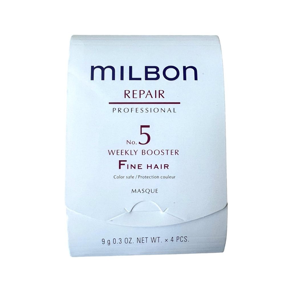 Kem dưỡng phục hồi chuyên sâu Repair Milbon No.5 Weekly Booster Masque 4x9g ( tại nhà ) [ MK ]