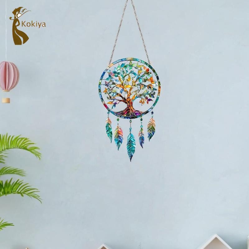 Trang trí tường Dreamcatcher, Trang trí Dream Catcher, Mảng thủ công sáng tạo 2d