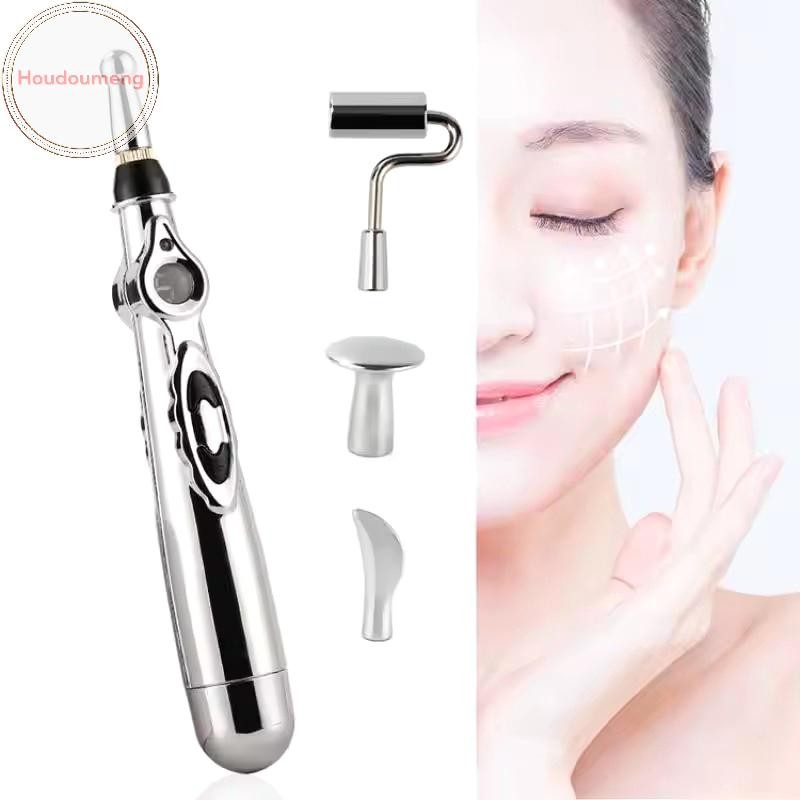 Houdou 2 / 5 Đầu Bút Châm Cứu Điện Châm Cứu Điểm Massage Bút Kinh Tuyến Năng Lượng Massage Bút Giảm Đau Bút Massage VN