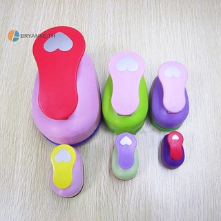 BRYANKEIH Giấy Dễ Thương Shaper Cắt DIY Thẻ Làm Lỗ Hình Trái Tim Đục Lỗ Tiện Lợi Thêu Sò Quà Tặng Handmade COD