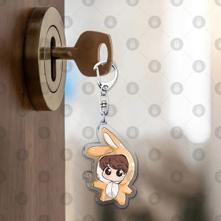 Keychains for Accessories Bag K-pop Keyrings Jewelry Friends Fans Gifts Kpop Idol Jung-Kook Car Key Chains