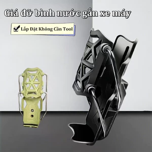 Giá đỡ bình nước gắn xe máy, có thể điều chỉnh, Tự Động Ôm Khít Cốc Ø32-77mm, xe đạp kẹp tự động