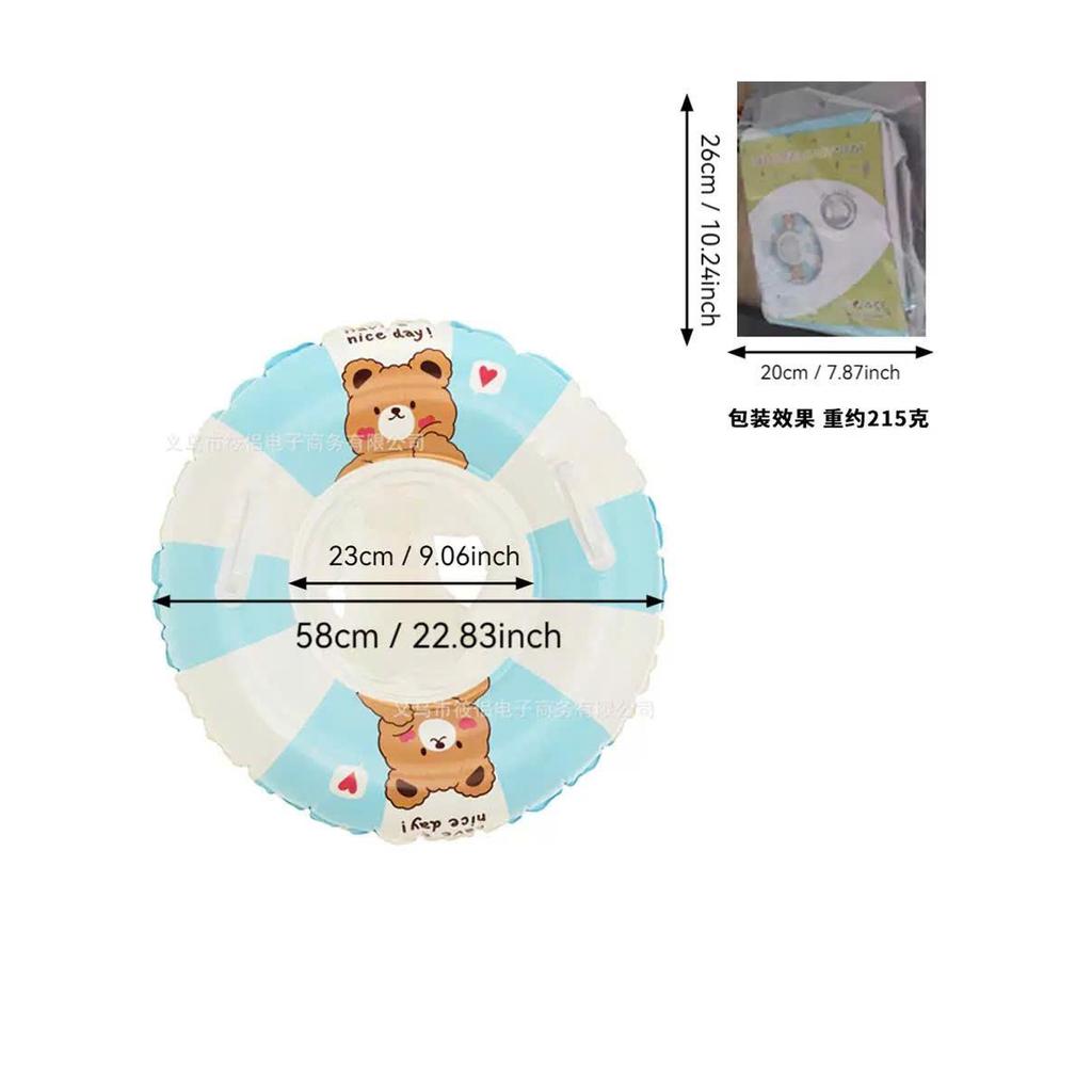 Bar Rot Phao Bơi Chống Lật Cho Bé 1-4 Tuổi, Thiết Kế An Toàn Với Tay Cầm, Phao Ngồi Tập Bơi Hottrend
