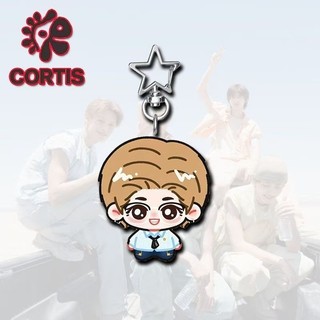 Cortis Men's Group High-value Merchandise Cartoon Acrylic Star Spring New Buckle Student BagDecoration Pendant Gift ft