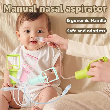 1 Chiếc Tập Đi Máy Hút Mũi Sơ Sinh Dụng Cụ Rửa Mũi Cho Bé Mũi Mucus Cleaner
