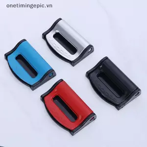 VFZ Mới 2 Chiếc Dây An Toàn Ô Tô Bule Kẹp Dây An Toàn Nút Chặn Điều Chỉnh Kẹp Để Thư Giãn Vai Ne Dây Đeo Xe Kẹp Phụ Kiện Xe Hơi OTE