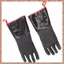 Găng tay BBQ 2 món - 1472°Găng tay chịu nhiệt dày F W / S-Hook 14 trong lò nướng nhà bếp Găng tay nướng chống thấm nước Neoprene màu đen (R F C V)