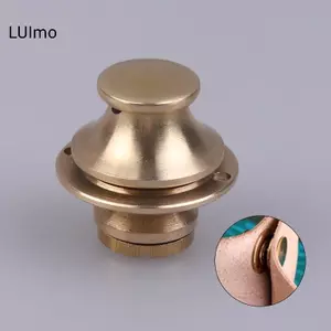 LUImo Đồng Thau Mortise Kẹp Bules Lo Ví Phần Cứng Bền Cho Thủ Công Túi Xách Đóng Cửa Tu Lo Cho Túi Da SBS