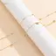 PNPIA- Mùa Hè Boho Nhiều Lớp Eo Hạt Nữ Thời Trang Hình Học Kim Sa Lấp Lánh Bụng Dây Xích Cơ Thể Gợi Cảm Trang Sức