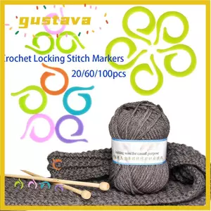 GUSTAVA 20 / 60 / 100 Chiếc Vòng Đếm Móc Nhựa Khóa Bút Đánh Dấu