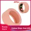 apill Vỏ bọc vòng silicon cho 3 Vỏ đàn hồi thân thiện với da chống trầy xước Vỏ bảo vệ thông minh có thể giặt được (Vàng hồng)