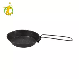 Chảo Chiên Nhẹ Dễ Làm Sạch Chảo Nấu Ăn Đa Năng Cắm Trại Skillet Cho Du Lịch Ba Lô Nhà Bếp Đi Bộ Đường Dài Thịt Nướng