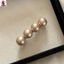 Kẹp tóc bên ngọc trai lớn Spring Barrette Kẹp tóc hợp kim thanh lịch dành cho nữ