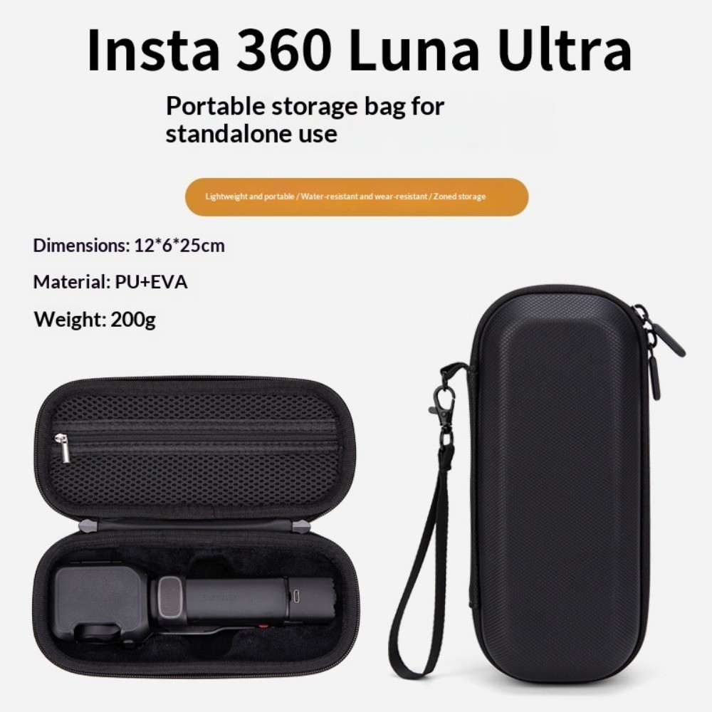 Dành Cho Insta360 Luna Ultra Túi Bảo Quản, Dành Cho Insta360 Luna Ultra Body-On Bag, Dành Cho Insta360 Luna Ultra Hard Case Bảo Vệ Cơ Thể...