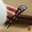 WHX-Hairpin [Cuộn quạt mẫu đơn] Kẹp tóc không phải kiểu Âu Kẹp tóc cổ Hốc Trung Quốc Thiết kế độc đáo Kẹp tóc