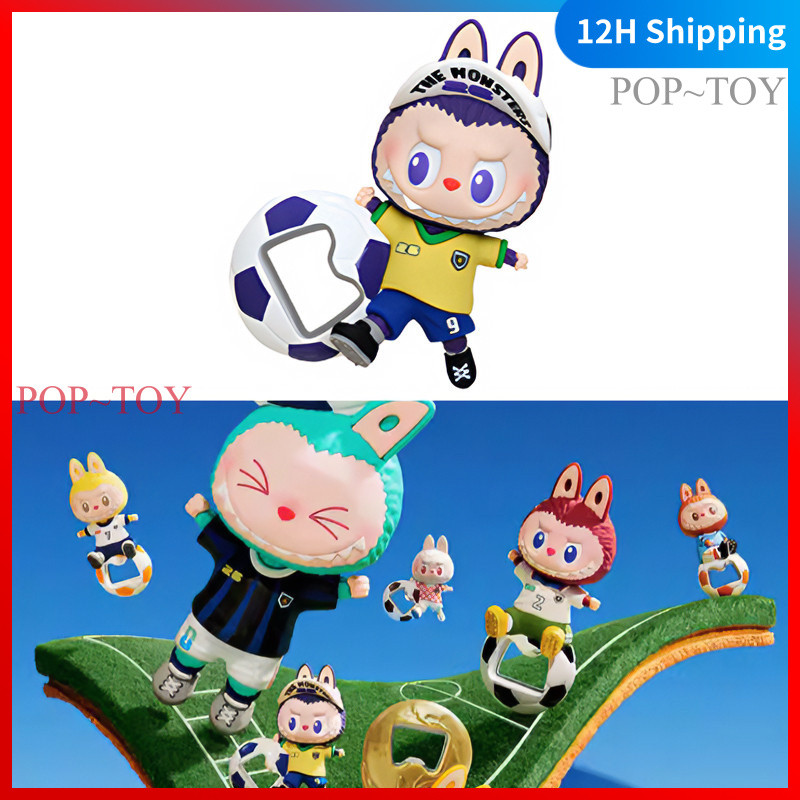 POPMART Labubu THE MONSTERS × FIFA Series bottle opener refrigerator ...