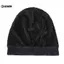KUZHEN Nam Mùa Đông Đan Mũ Mềm Co Giãn Còng Beanies Capfortable Ấm SlouchyHat Đi Xe Ngoài Trời Mũ Dệt Kim Cho Nữ HOT