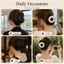 Vòng Tròn Lớn Tóc Barrette Phẳng Tròn Chấm Bi Tóc Chấm Bi Chấm Bi Trang Trí Cho Nữ Phụ Kiện Tóc Sử Dụng