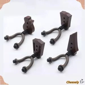 Móc Đàn Guitar CHEESELY, Móc Treo Tường Đàn Guitar Treo Tường Chống Trơn Trượt, Giá Trưng Bày Đàn Guitar Kim Loại Chất Lượng Cao Ukulele / Violin