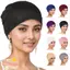 Mũ Bonnet Co Giãn TOPTOOLCX, Mũ Hijab Hồi Giáo Thời Trang Cao Cấp, Mũ Trùm Đầu Nữ Màu Trơn Musliman Turban Đóng Khăn Hijab Underscarf