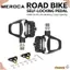 Bàn đạp khóa xe đạp CHEESELY, Bàn đạp xe đạp đường trường hệ thống SPD SL Nylon, MEROCA R26 với tấm khóa Bàn đạp không kẹp Phụ kiện xe đạp