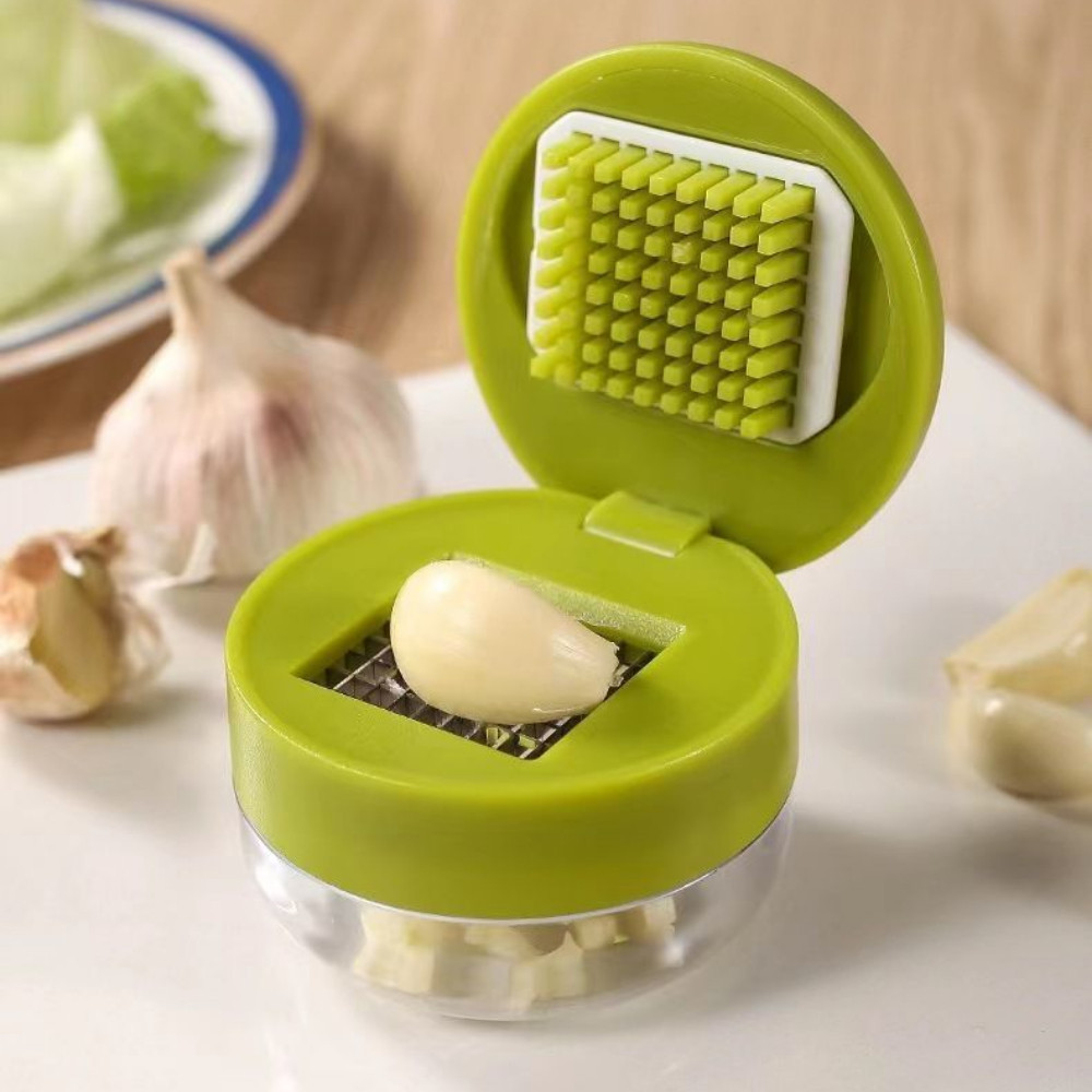 Dụng Cụ Băm Hành Tỏi Cầm Tay, Máy Cắt Tỏi Mini Tiết Kiệm Thời Gian Tiện Lợi