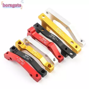 Bộ chuyển đổi phanh đĩa BORAGETE, Bộ chuyển đổi gắn phanh đĩa nhiều màu dành cho xe đạp leo núi, siêu nhẹ có bu lông Hợp kim nhôm a / B Giá đỡ bộ chuyển đổi trụ cột