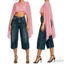 MAPLEPOET-Áo sơ mi nữ Sheer Flowy dáng rộng vừa vặn Crop Cover Ups
