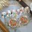 Ooolala Móng Tay Hoa Nhật Bản Monet Vườn Sơn Dầu Màu Sắc Phù Hợp Với Hoa Nhỏ Hỗn Hợp Hoa Tự Làm Móng Tay Trang Sức Nhỏ Tươi