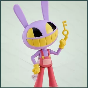 YT4 The Amazing Digital Circus Jax Nendoroid Nhân Vật Hành Động Thỏ Tím Sưu Tập Đồ Chơi Mô Hình