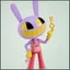 YT4 The Amazing Digital Circus Jax Nendoroid Nhân Vật Hành Động Thỏ Tím Sưu Tập Đồ Chơi Mô Hình