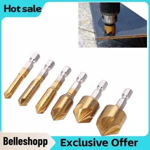 Belleshopp Belleshopp 6 Mũi Khoan Mũi Khoan 90 Độ Vát Cho Gỗ