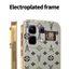 Ốp YJD Cho Infinix Note 60 Pro X6878 X6879 Họa Tiết Floret Da Mạ Điện Cạnh Chống Rơi Vỏ Điện Thoại