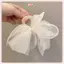 JRP 1 Lưới Nơ Kẹp Nữ Đuôi Ngựa Bím Tóc Vuốt Kẹp Cô Gái Thanh Lịch Kẹp Tóc Phụ Kiện Tóc Quà Tặng Mũ Đội Đầu JRP