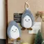 PNPIA- Hoạt Hình Hạt Dưa Sang Trọng Ví Đựng Tiền Xu Mini Dễ Thương Ví Đựng Thực Phẩm Mềm Tai Nghe Túi Du Lịch Ngoài Trời
