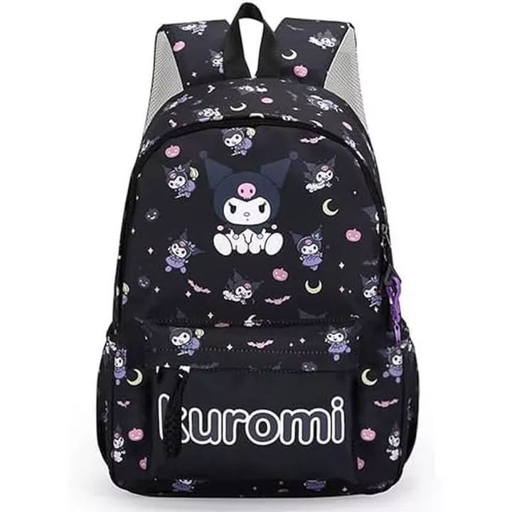 Roffatide Anime All Over In Ba Lô Laptop Ba Lô Du Lịch Đi Bộ Đường Dài Ba Lô Dây Kéo Ba Lô Đen