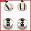 YRBWD 2 Công Tắc Xoay, Tay Cầm Bếp Gas Tròn 6 / 8 Mm, Phụ Kiện Bếp Gas Bền Hợp Kim Kẽm Công Tắc Đa Năng Núm Thay Thế Bếp Lò Nướng