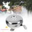 TOPTOOLCX Chuông Xe Đạp, Phụ Kiện Đi Xe Đạp Bạc Xe Đạp Báo Động Âm Thanh Chuông, Retro Kim Loại Thể Thao Ngoài Trời To Đi Xe Đạp An Toàn Sừng Quà Tặng Trẻ Em