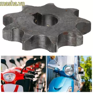 Bánh xích động cơ, Bánh xích xích thép 428 9T, Bánh răng bánh xích bên trong màu đen bền 11mm 41 × 7mm cho xe tay ga điện chuỗi con lăn động cơ Z2 Z3