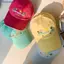 Bluelover Nữ Thêu Hoa Mũ Bóng Chày Cotton Ngọt Ngào Ngoài Trời Tấm Che Đạt Đỉnh Mũ Chữ Hàn Quốc Màu Trơn Hip Hop Bố Nón Mới