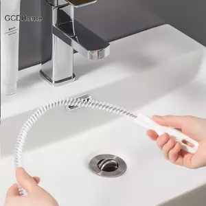GCDHome Nạo vét Bàn Chải Phòng Tắm Ống Thoát Tóc Bồn Rửa Bàn Chải Làm Sạch Thoát Nước Bụi Linh Hoạt Bụi Tắc Cắm Lỗ Tẩy Dụng Cụ HOT