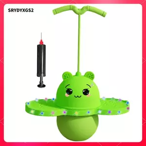 Bóng Pogo có tay cầm Quả bóng nảy cân bằng Pogo đáng yêu cho trẻ tập luyện tại nhà