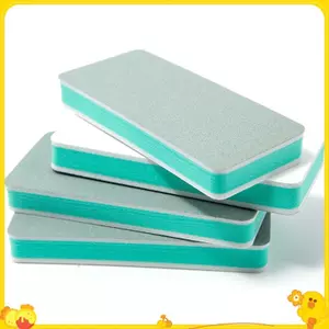 10 Chiếc 600 / 3000 Grit Móng Tay Đệm Áo Đánh Bóng UV Gel Sơn Móng Tay Shiner Đệm Tập Tin Làm Móng Tay Dụng Cụ Làm Móng Tay Chăm Sóc Móng Tay