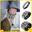 Độc Đáo Đinh Tán Stud Rộng Cuff Punk Gothic Ro Unisex Lắc Tay Vòng Tay Nam Trang Sức