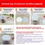 200 Cái Tự Dính Bọt Áp Lực Nhạy Cảm Nắp Lót Miếng Lót Chống Tamper Lót Lót Cho Bình Đựng Mỹ Phẩm 20MM-82MM [VN]