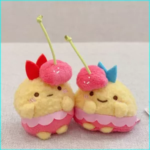 HK1 Sumikko Gurashi Ebifurai no Shippo Plushie Mũ Anh Đào Dễ Thương Sang Trọng Túi Búp Bê Quyến Rũ KH1