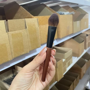 cọ đánh má hồng cọ tán má hồng cọ đánh má Nhận phúc lợi!Len Fine Light Front Peach Heart Blush Brush Bàn chải trang điểm mặt chính xác Bàn chải trang điểm màu hồng mở rộng Bàn chải trang điểm